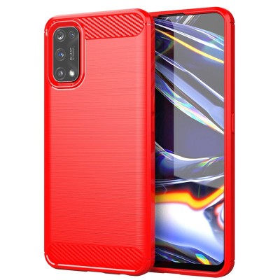 TPU чехол Slim Series для Realme 7 Pro Красный