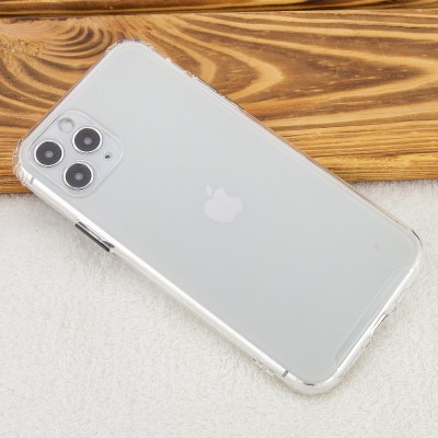 TPU чехол Сolor matte для Apple iPhone 11 Pro (5.8") Прозрачный