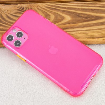 TPU чехол Сolor matte для Apple iPhone 11 Pro (5.8") Розовый