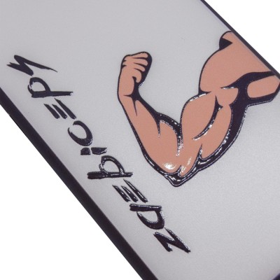 TPU+PC чехол ForFun для Xiaomi Redmi Note 7 / Note 7 Pro / Note 7s Бицепс / Серый