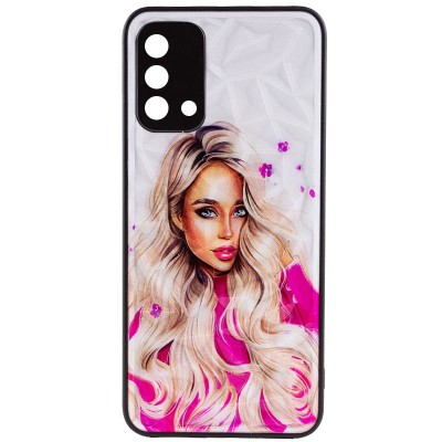 TPU+PC чехол Prisma Ladies для Oppo A74 4G Pink