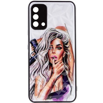TPU+PC чехол Prisma Ladies для Oppo A74 4G Purple