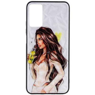 TPU+PC чехол Prisma Ladies для Oppo A74 4G Yellow