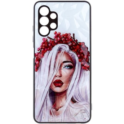 TPU+PC чехол Prisma Ladies для Samsung Galaxy A13 4G Ukrainian Girl