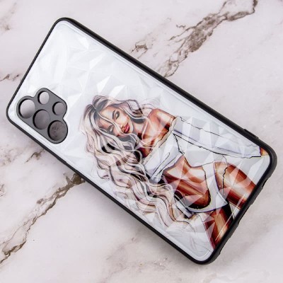 TPU+PC чехол Prisma Ladies для Samsung Galaxy A13 4G White