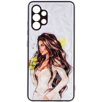 TPU+PC чехол Prisma Ladies для Samsung Galaxy A13 4G Yellow