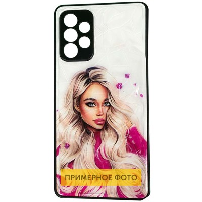 TPU+PC чехол Prisma Ladies для Samsung Galaxy A22 4G Pink