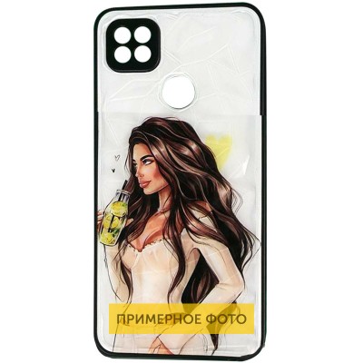 TPU+PC чехол Prisma Ladies для Samsung Galaxy A22 4G Yellow