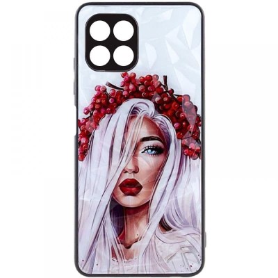 TPU+PC чехол Prisma Ladies для Samsung Galaxy A22 5G Ukrainian Girl