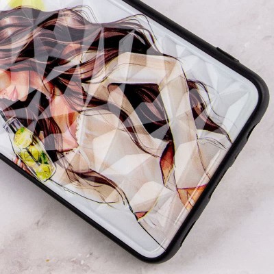 TPU+PC чехол Prisma Ladies для Samsung Galaxy A23 4G Yellow