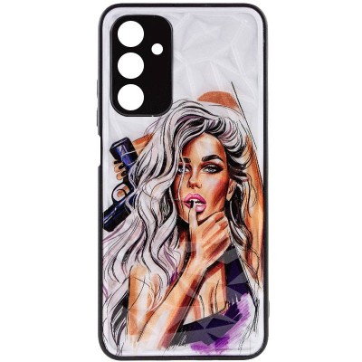 TPU+PC чехол Prisma Ladies для Samsung Galaxy M23 5G / M13 Purple