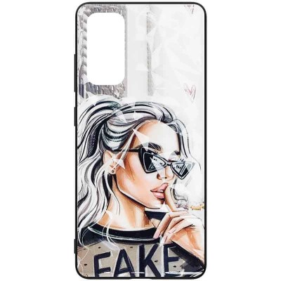 TPU+PC чехол Prisma Ladies для Samsung Galaxy S20 FE Fake