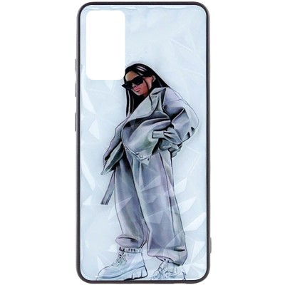 TPU+PC чехол Prisma Ladies для Samsung Galaxy S20 FE Fashion Style