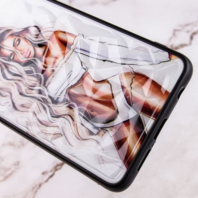 TPU+PC чехол Prisma Ladies для Samsung Galaxy S21 FE White TPU+PC чехол Prisma Ladies для Samsung Galaxy S21 FE White