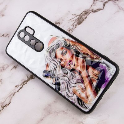 TPU+PC чехол Prisma Ladies для Xiaomi Redmi 9 Purple