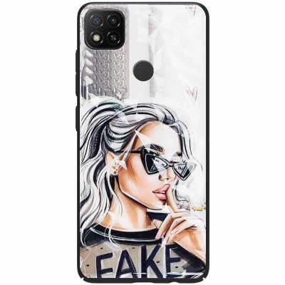 TPU+PC чехол Prisma Ladies для Xiaomi Redmi 9C Fake