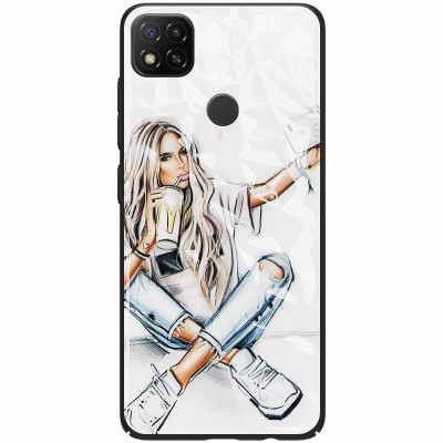 TPU+PC чехол Prisma Ladies для Xiaomi Redmi 9C Selfie