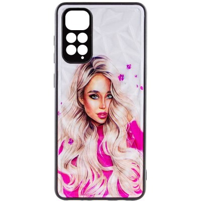 TPU+PC чехол Prisma Ladies для Xiaomi Redmi Note 11 (Global) / Note 11S Pink
