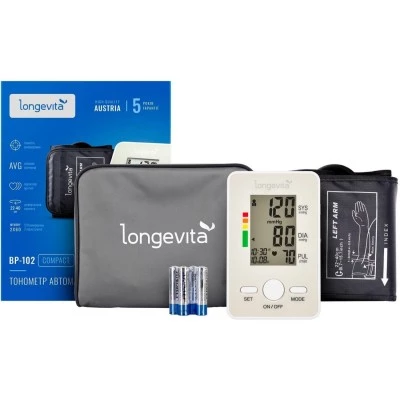 Авт.вимір.артер.тиску LONGEVITA BP-102 Авт. вимір. артер. тиску