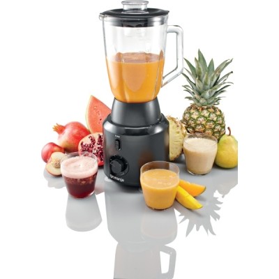 Блендер Gorenje B600BG ( UM-1036G) настольный / 600 Вт / чаша стекло 1.5 л / кофемолка / черный (B600BG)