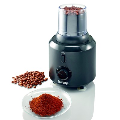 Блендер Gorenje B600BG ( UM-1036G) настольный / 600 Вт / чаша стекло 1.5 л / кофемолка / черный (B600BG)