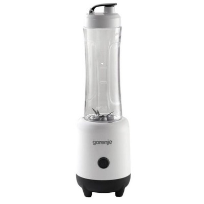 Блендер Gorenje для смузи, 300Вт, чаша-600мл, бело-черный (BSM600LBW)