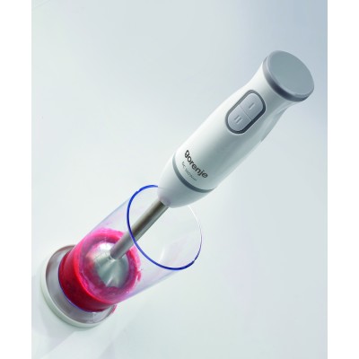 Блендер Gorenje погружной 560Вт, 2в1, чаша-500мл, белый (HBC561QW)