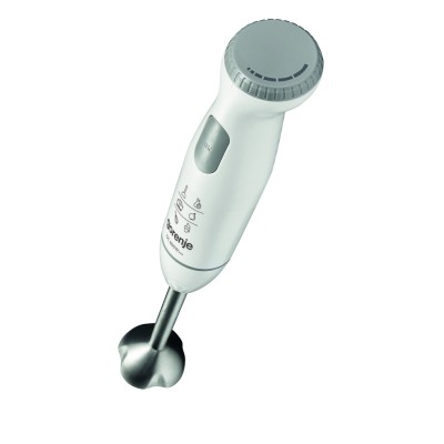 Блендер Gorenje погружной 800Вт, 4в1, чаша-500мл, измельчитель, белый (HBC804QW)